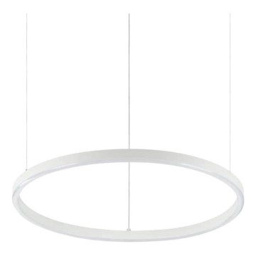 Ideal Lux - LED Stmievateľný luster na lanku ORACLE SLIM LED/29W/230V 3000K pr. 50 cm biela