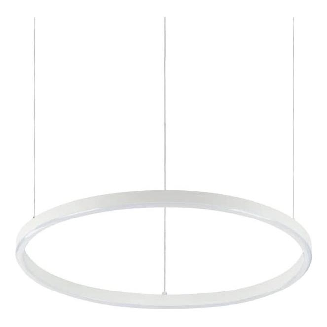 Ideal Lux - LED Stmievateľný luster na lanku ORACLE SLIM LED/29W/230V 3000K pr. 50 cm biela