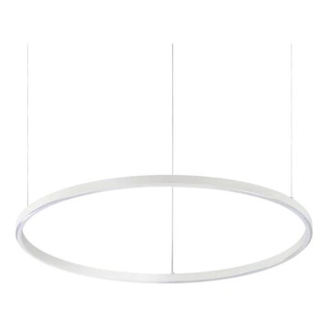 Ideal Lux - LED Stmievateľný luster na lanku ORACLE SLIM LED/39W/230V 3000K pr. 70 cm biela