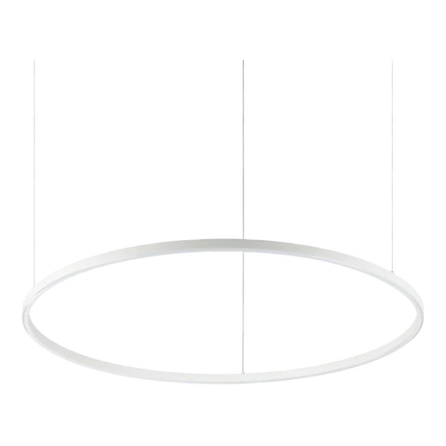 Ideal Lux - LED Stmievateľný luster na lanku ORACLE SLIM LED/42W/230V 4000K pr. 90 cm CRI 90 biela