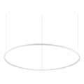 Ideal Lux - LED Stmievateľný luster na lanku ORACLE SLIM LED/76W/230V 3000K pr. 150 cm biela