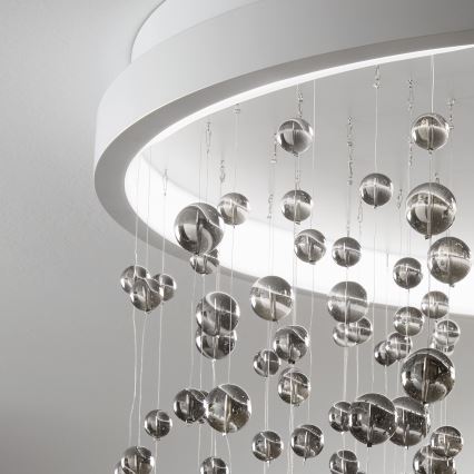 Ideal Lux - LED Stmievateľný prisadený luster ARMONY LED/48W/230V CRI 90 pr. 50 cm biela