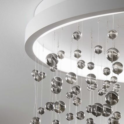 Ideal Lux - LED Stmievateľný prisadený luster ARMONY LED/56W/230V CRI 90 pr. 60 cm biela