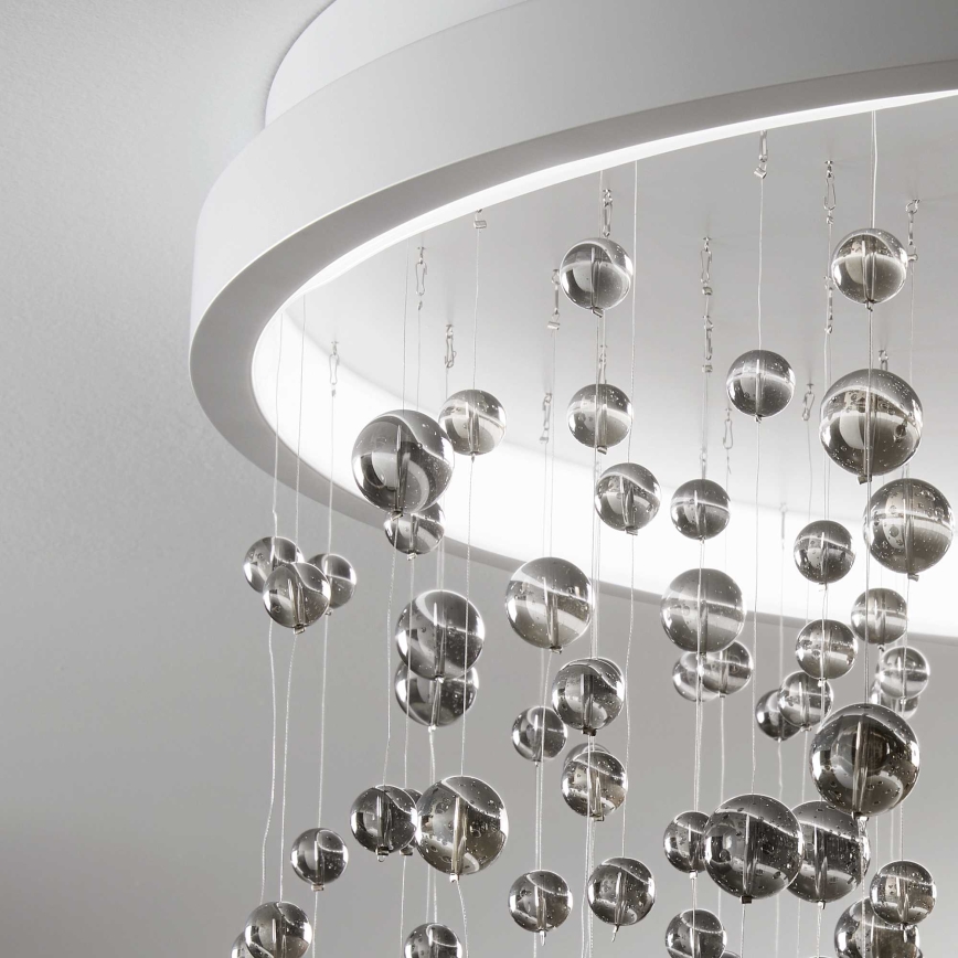 Ideal Lux - LED Stmievateľný prisadený luster ARMONY LED/56W/230V CRI 90 pr. 60 cm biela