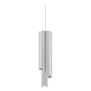 Ideal Lux - LED stmievateľný závesný luster DORICA 3xLED/9W/230V CRI 90 pr. 9,5 cm biela