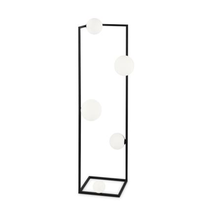 Ideal Lux - LED Stojacia lampa ANGOLO 5xG9/3W/230V čierna