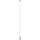 Ideal Lux - LED Stojacia lampa FILO LED/14W/230V 3000K CRI 90 biela