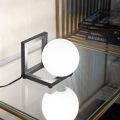 Ideal Lux - LED Stolná lampa ANGOLO 1xG9/3W/230V čierna