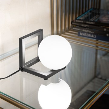 Ideal Lux - LED Stolná lampa ANGOLO 1xG9/3W/230V čierna