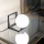 Ideal Lux - LED Stolná lampa ANGOLO 1xG9/3W/230V čierna