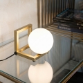 Ideal Lux - LED Stolná lampa ANGOLO 1xG9/3W/230V mosadz