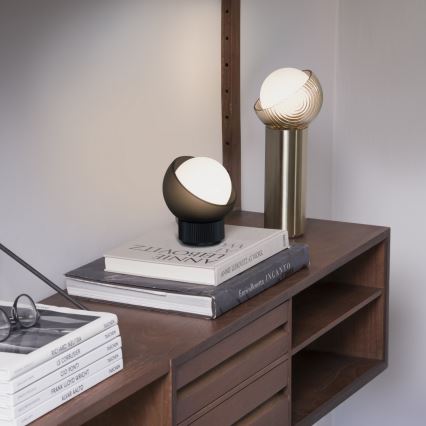 Ideal Lux - LED stolná lampa BLOOM 1xG9/3W/230V čierna