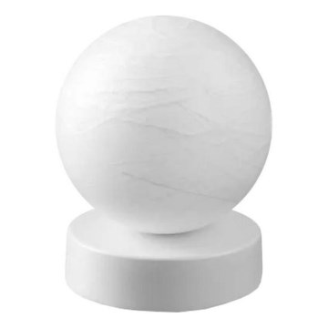 Ideal Lux - LED Stolná lampa CARTA 1xG9/3W/230V pr. 10 cm biela
