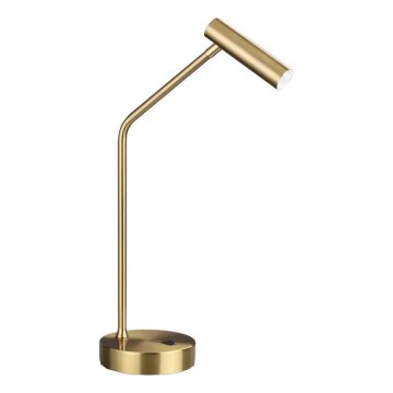 Ideal Lux - LED Stolná lampa EASY LED/3,5W/230V CRI 90 mosadz