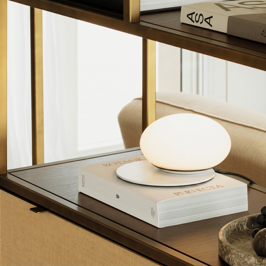 Ideal Lux - LED Stolná lampa NINFEA 1xGX53/9W/230V biela