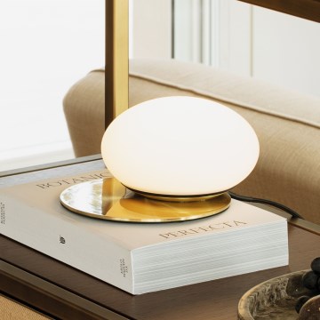 Ideal Lux - LED Stolná lampa NINFEA 1xGX53/9W/230V zlatá