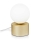 Ideal Lux - LED Stolná lampa PERLAGE 1xG9/3W/230V zlatá/biela