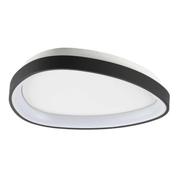 Ideal Lux - LED Stropné svietidlo GEMINI LED/23W/230V pr. 42,5 cm CRI 90 čierna