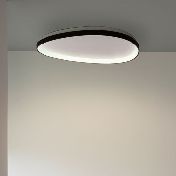 Ideal Lux - LED Stropné svietidlo GEMINI LED/42W/230V pr. 81 cm CRI 90 čierna