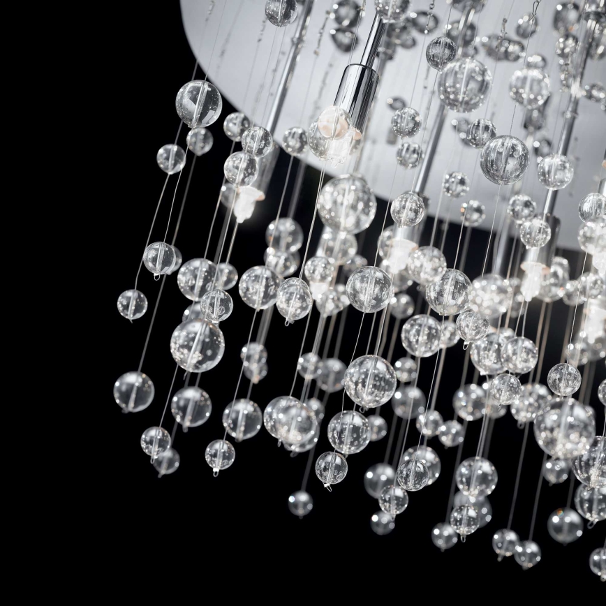 Ideal Lux - LED Stropné svietidlo NEVE 8xG9/3W/230V pr. 40,5 cm lesklý chróm