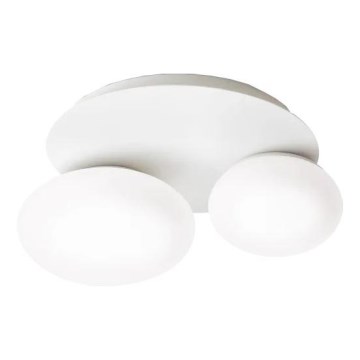 Ideal Lux - LED Stropné svietidlo NINFEA 2xGX53/9W/230V biela