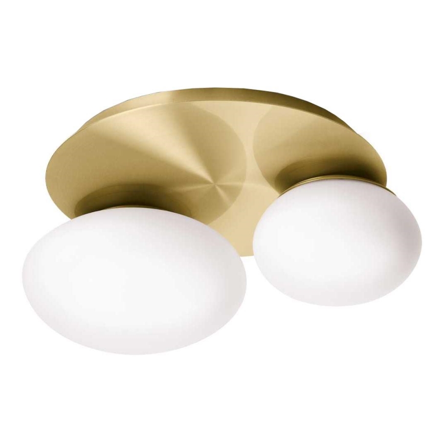 Ideal Lux - LED Stropné svietidlo NINFEA 2xGX53/9W/230V zlatá