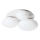Ideal Lux - LED Stropné svietidlo NINFEA 3xGX53/9W/230V biela