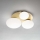 Ideal Lux - LED Stropné svietidlo NINFEA 3xGX53/9W/230V zlatá