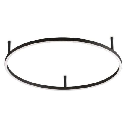 Ideal Lux - LED Stropné svietidlo ORACLE SLIM LED/38W/230V 3000K pr. 70 cm čierna