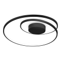 Ideal Lux - LED Stropné svietidlo OZ LED/47W/230V pr. 60 cm CRI 90 čierna