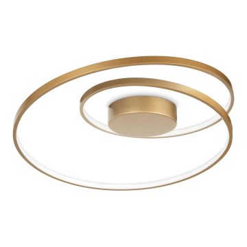 Ideal Lux - LED Stropné svietidlo OZ LED/47W/230V pr. 60 cm CRI 90 zlatá