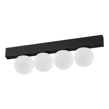 Ideal Lux - LED Stropné svietidlo PING PONG 4xLED/3W/230V CRI 90 čierna