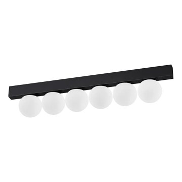 Ideal Lux - LED Stropné svietidlo PING PONG 6xLED/3W/230V CRI 90 čierna