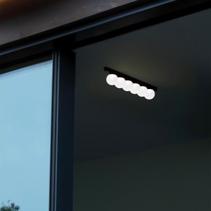 Ideal Lux - LED Stropné svietidlo PING PONG 6xLED/3W/230V CRI 90 čierna