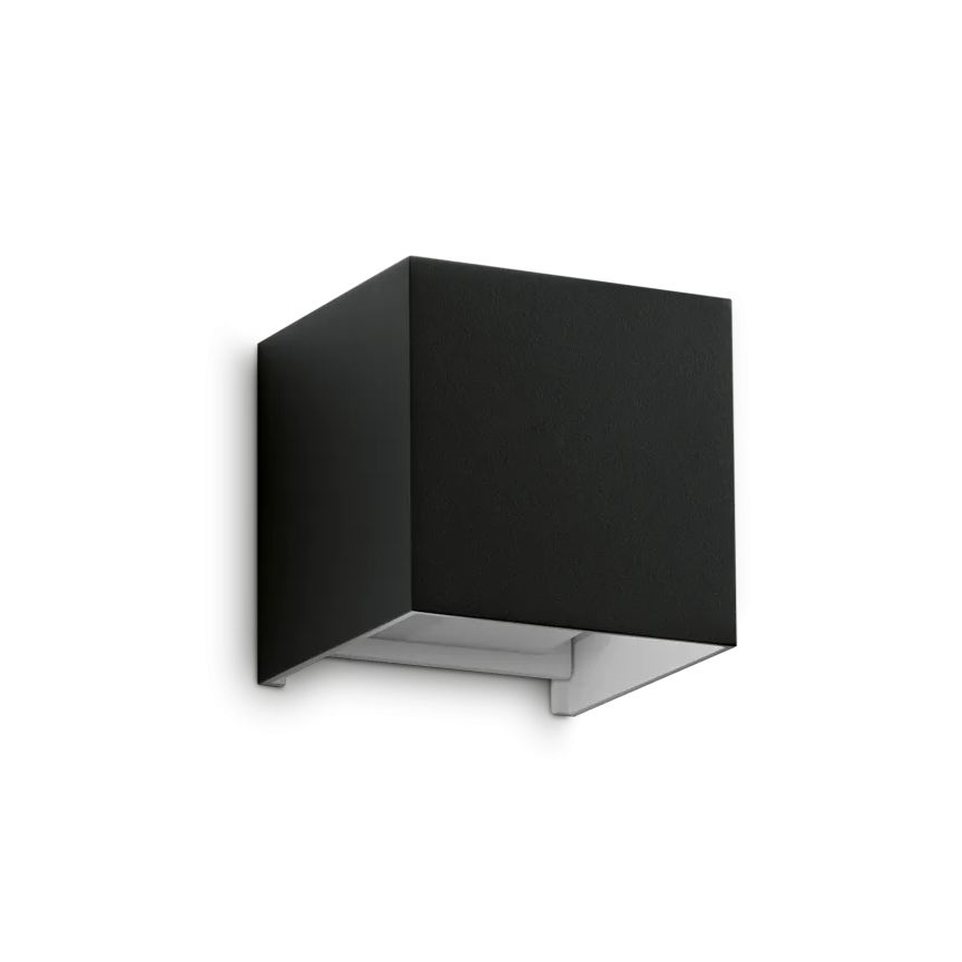 Ideal Lux - LED Vonkajšie nástenné svietidlo ATOM LED/12W/230V CRI 90 IP54 čierna