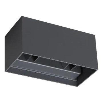 Ideal Lux - LED Vonkajšie nástenné svietidlo ATOM LED/25W/230V CRI 90 IP54 antracit