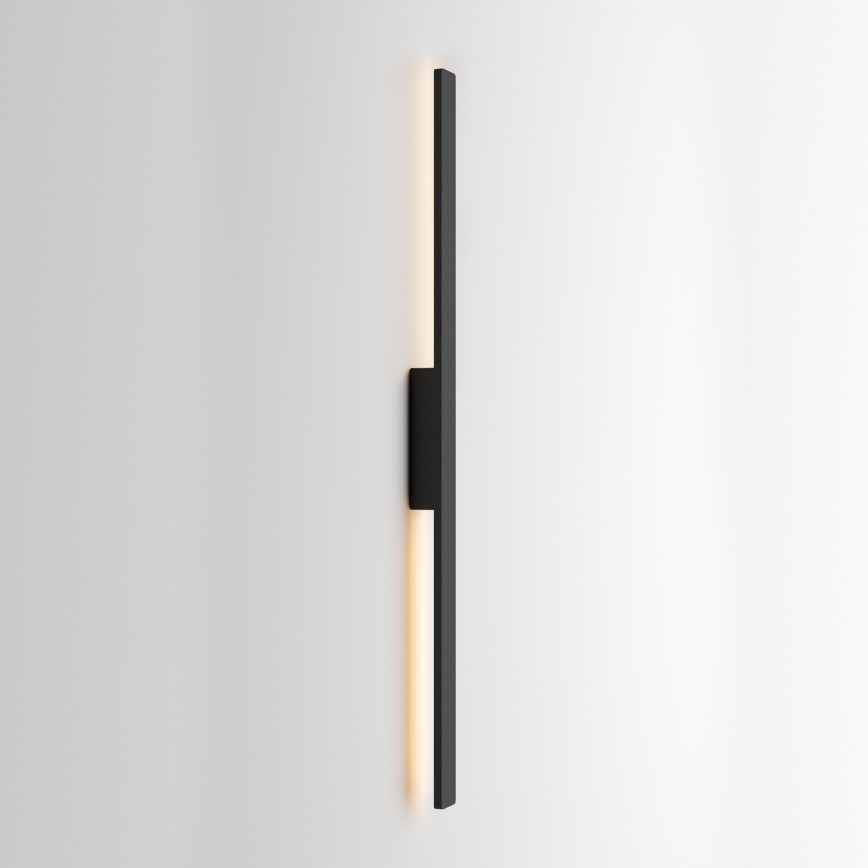 Ideal Lux - LED vonkajšie nástenné svietidlo LINEA LED/23W/230V CRI 90 144 cm IP54 čierne