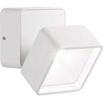 Ideal Lux - LED vonkajšie nástenné svietidlo OMEGA LED/7W/230V CRI 90 IP54 biela