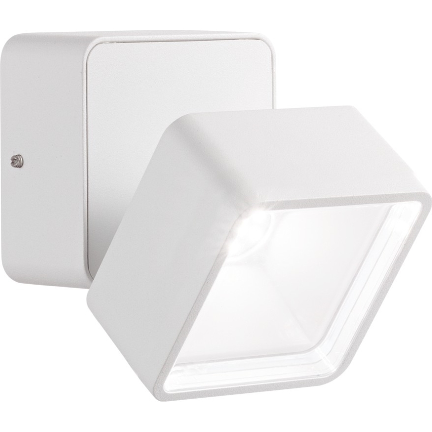 Ideal Lux - LED vonkajšie nástenné svietidlo OMEGA LED/7W/230V CRI 90 IP54 biela