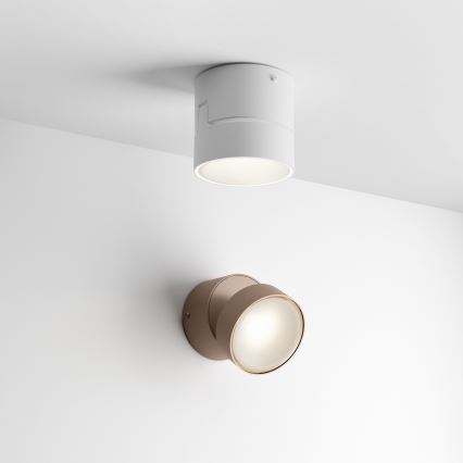 Ideal Lux - LED Vonkajšie Nástenné Svietidlo OMEGA LED/7W/230V CRI 90 IP54 hnedé