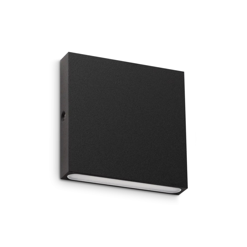 Ideal Lux - LED vonkajšie nástenné svietidlo POST-IT LED/3W/12V CRI 90 čierne