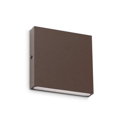 Ideal Lux - LED Vonkajšie nástenné svietidlo POST-IT LED/3W/12V CRI 90 hnedé