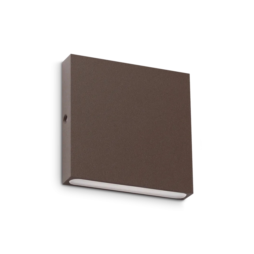 Ideal Lux - LED Vonkajšie nástenné svietidlo POST-IT LED/3W/12V CRI 90 hnedé