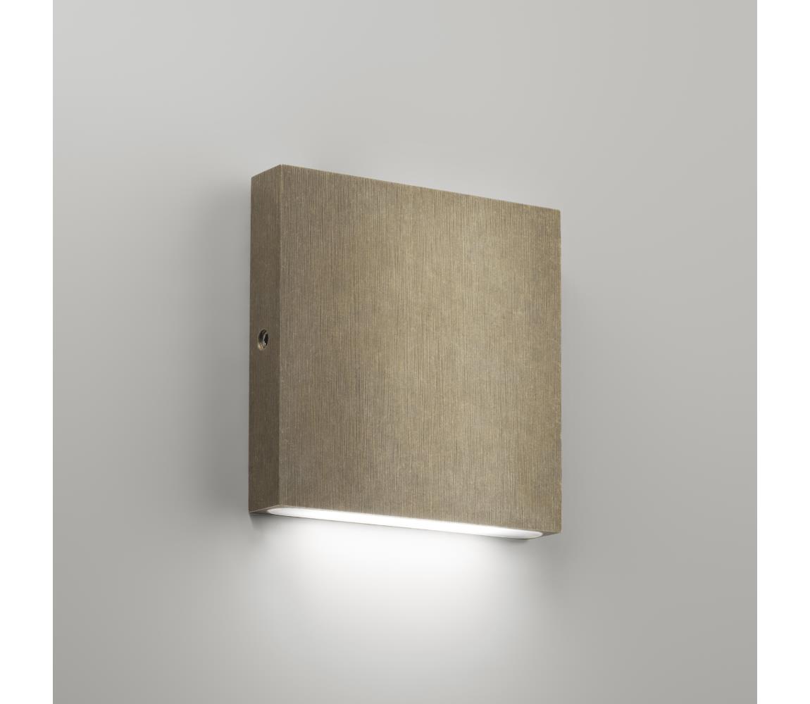 Ideal Lux - LED Vonkajšie nástenné svietidlo POST-IT LED/3W/12V CRI 90 mosadz 335926