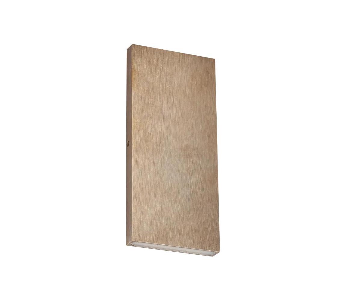 Ideal Lux - LED vonkajšie nástenné svietidlo POST-IT LED/6W/12V CRI 90 mosadz 335933