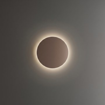 Ideal Lux - LED vonkajšie nástenné svietidlo PUNTO LED/9W/230V CRI 90 priemer 18 cm IP54 hnedé