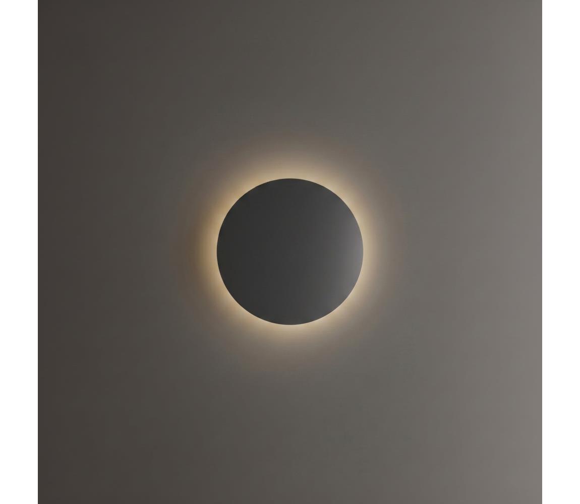 Ideal Lux - LED vonkajšie nástenné svietidlo PUNTO LED/9W/230V CRI, pr. 18 cm, IP54, antracit 313511
