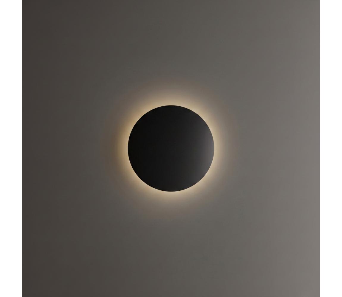 Ideal Lux - LED vonkajšie nástenné svietidlo PUNTO LED/9W/230V CRI pr. 18 cm IP54 čierne 313542