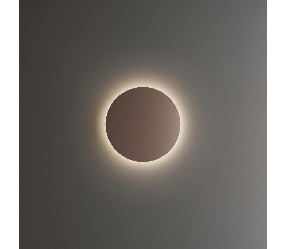 Ideal Lux - LED vonkajšie nástenné svietidlo PUNTO LED/9W/230V CRI priemer 18 cm IP54 hnedé 313535