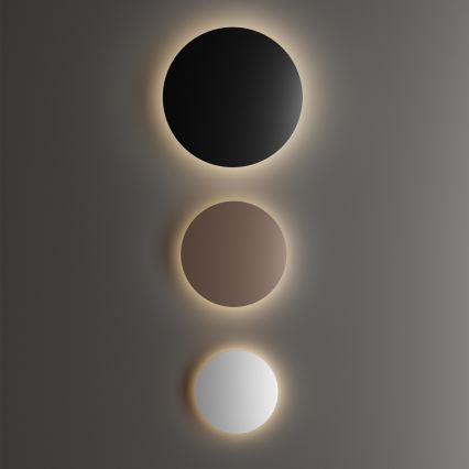 Ideal Lux - LED vonkajšie nástenné svietidlo PUNTO LED/9W/230V CRI 90 priemer 18 cm IP54 hnedé